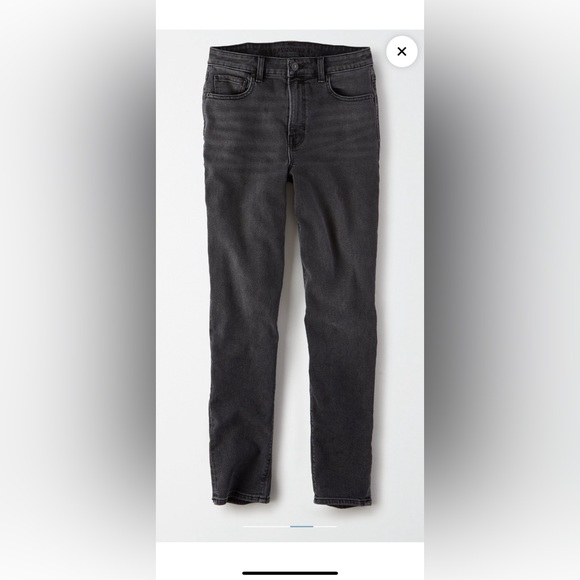 Black Mom Jeans - American Eagle - Picture 3 of 8